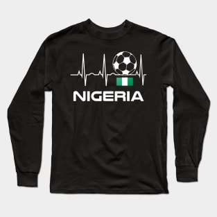 Nigeria Soccer Jersey  Nigerian Football Jersey Long Sleeve T-Shirt